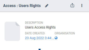 Example of an advanced report card.